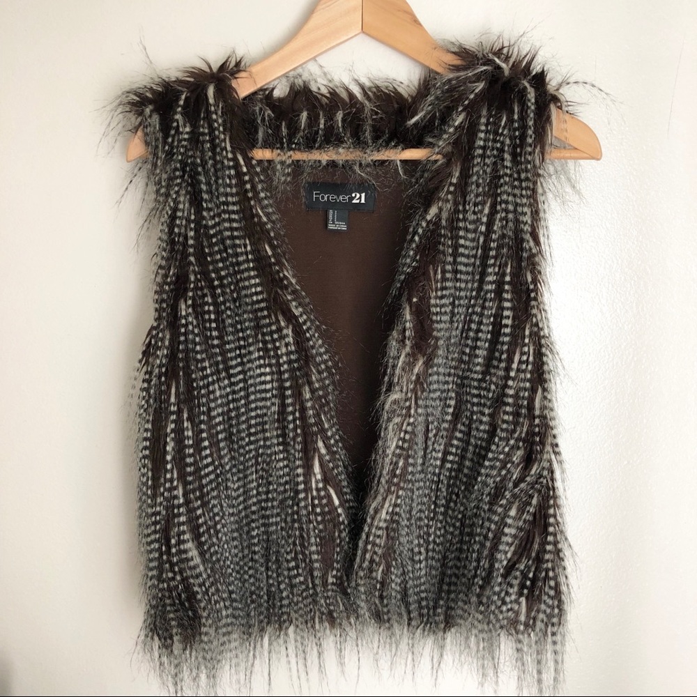 Forever 21 Fur Vest
